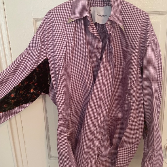 PushBUTTON jacquard shirt. - Picture 2 of 5